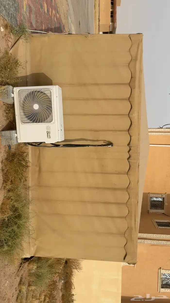 خيمه 6في 4 بدون اعمده مع مكيف 0