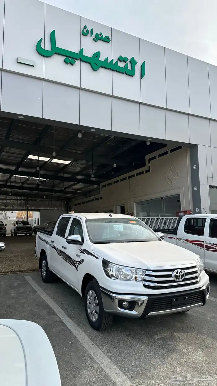 هايلوكس 2025 غمارتين بنزين السعر 122 كاش وبنوك 0