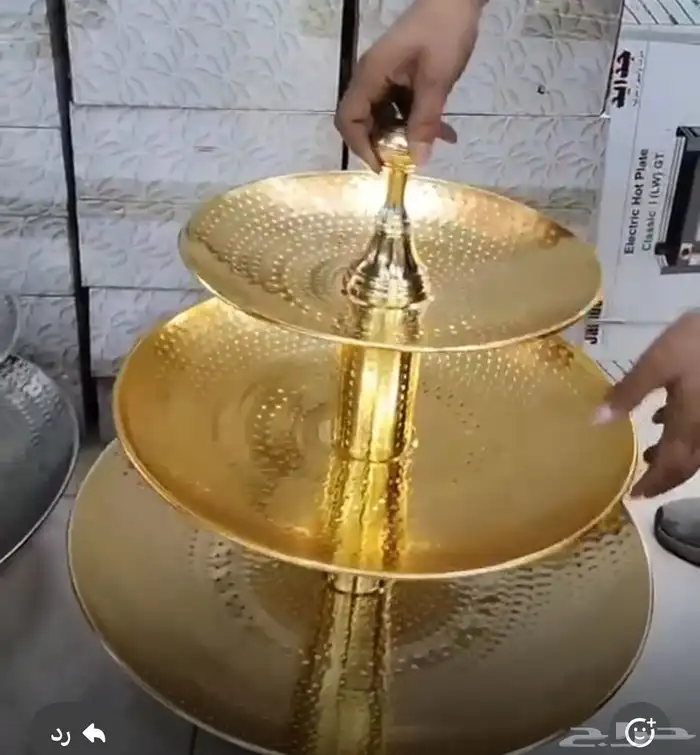 صحن فواكة أو تمور 3 ادوار 0