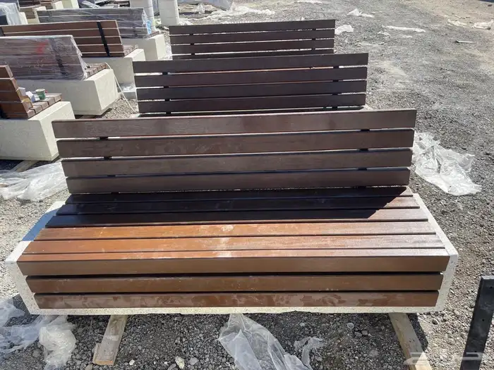 كراسي خرسانيه تسويرة ارضي احواض زهور احواض نفايات 12