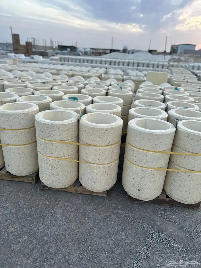 كراسي خرسانيه تسويرة ارضي احواض زهور احواض نفايات 7