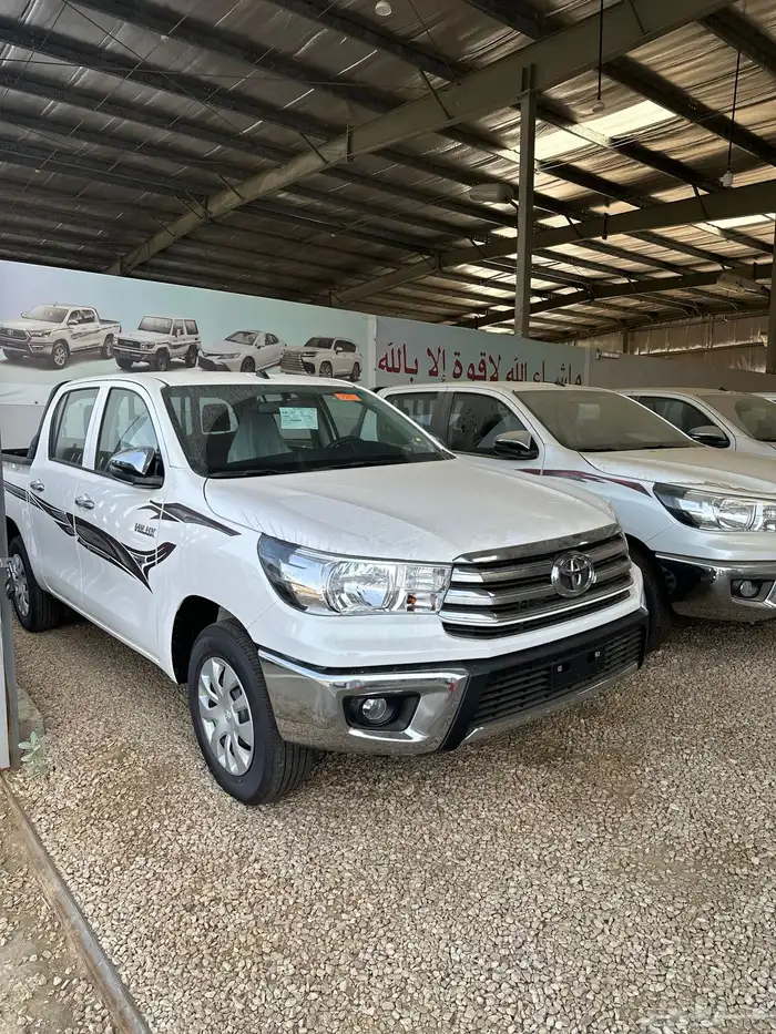 هايلوكس 2025 غمارتين بنزين السعر 122 كاش وبنوك 1