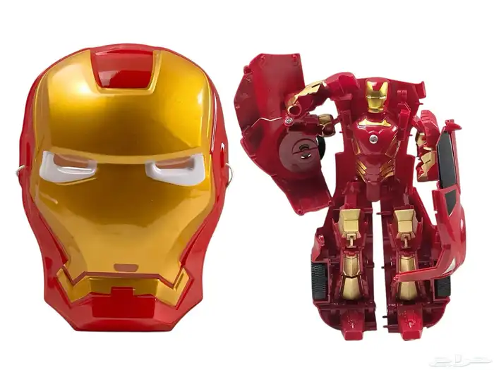 لعبة مجسم ايرون مان - قناع شخصية آيرون مان للاطفال المميز 1