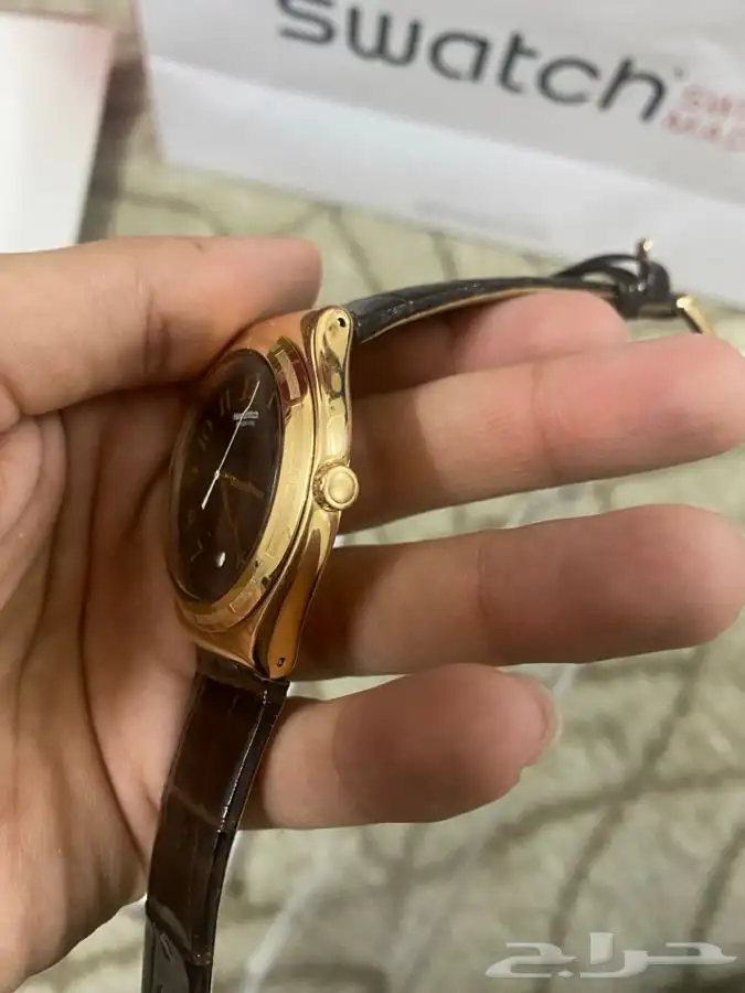 للبيع ساعة رجالية من سواتش Swatch السويسرية 3