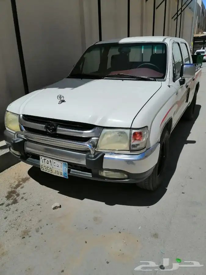 هايلكس 2002 ديزل بسمي وكاله نظيف محركاته على الشرط 1