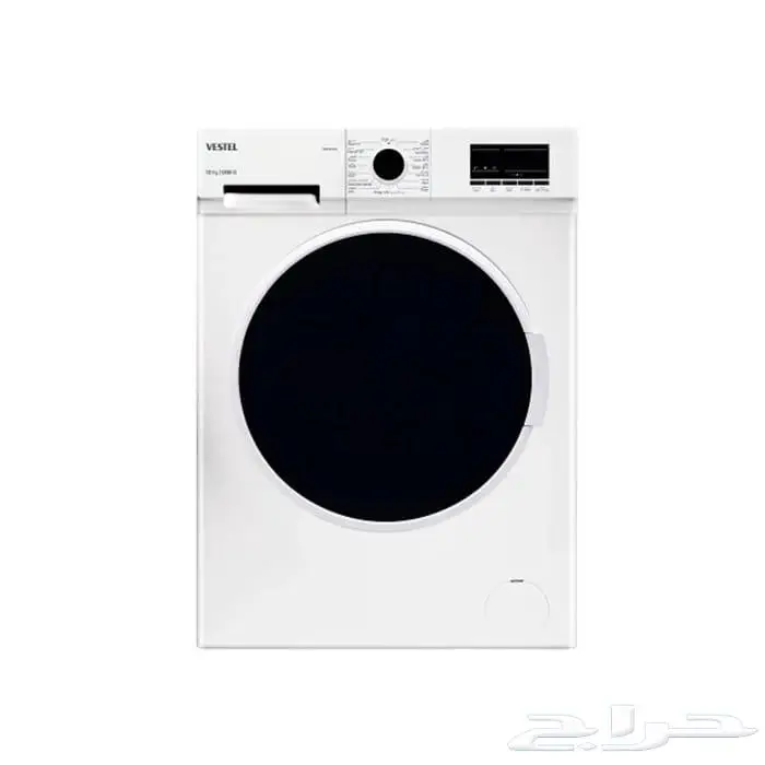 غسالة اوتوماتيك فتحة امامية فيستل 12 ك انفرتر ابيض تركي جديد 2