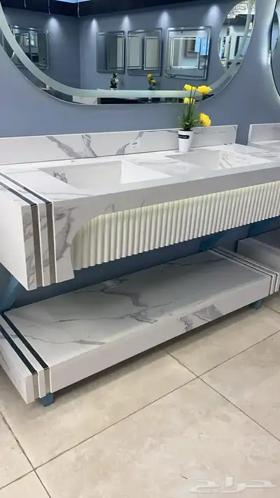 مغاسل الرخام تفصيل حسب الطلب يس مناسب 12
