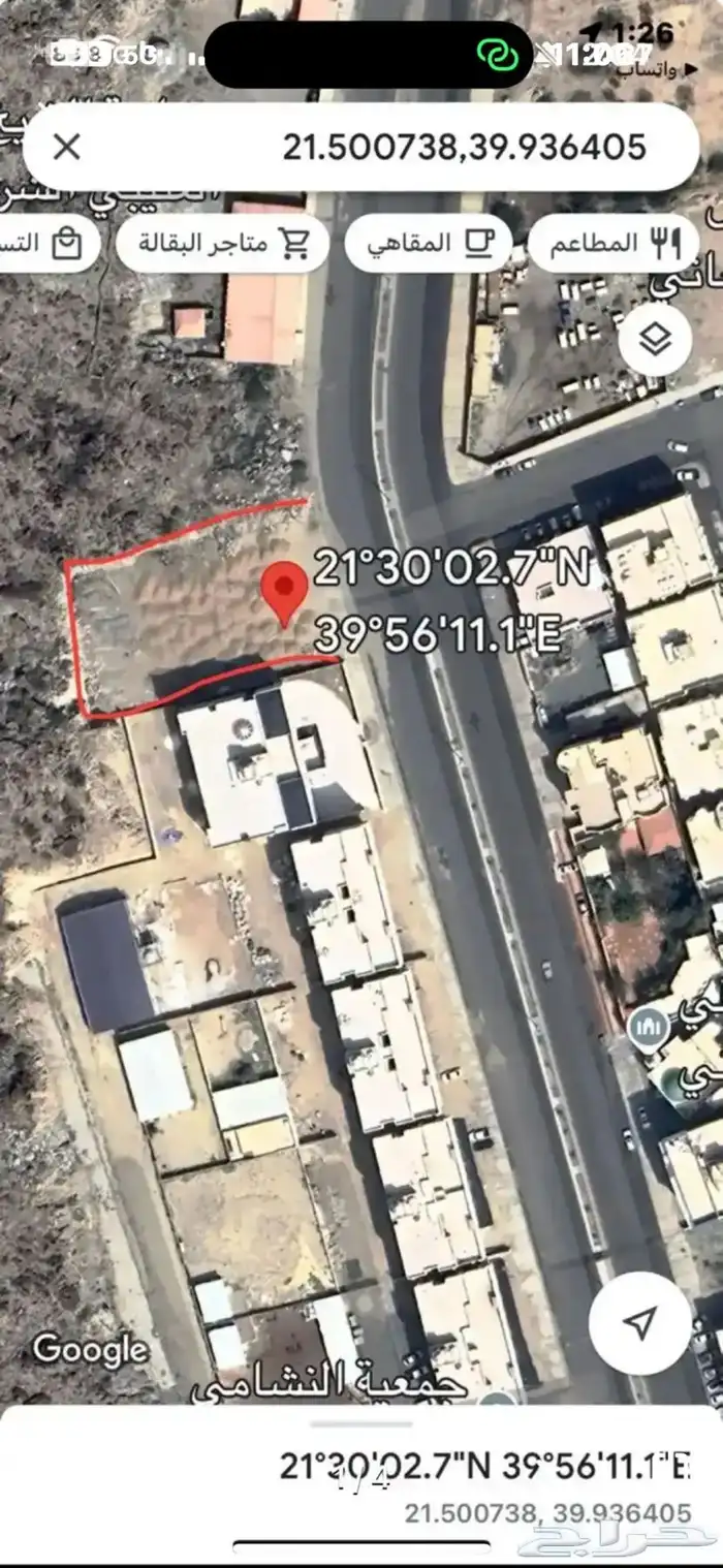 استراحه للايجار موسم الحج الراشديه الحساني الشارع العام 19