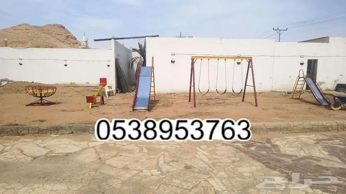 جلسات حديدية فخمة والعاب المراجيح 15