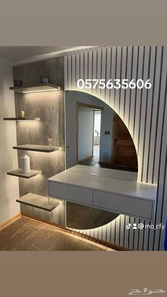 تفصيل غرف النوم و الديكورات الخشبية و التنجيد 8