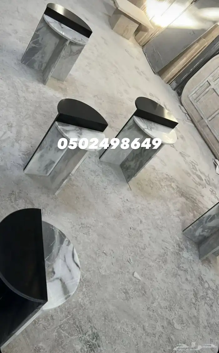 طاولات رخام ترافنتينو 2