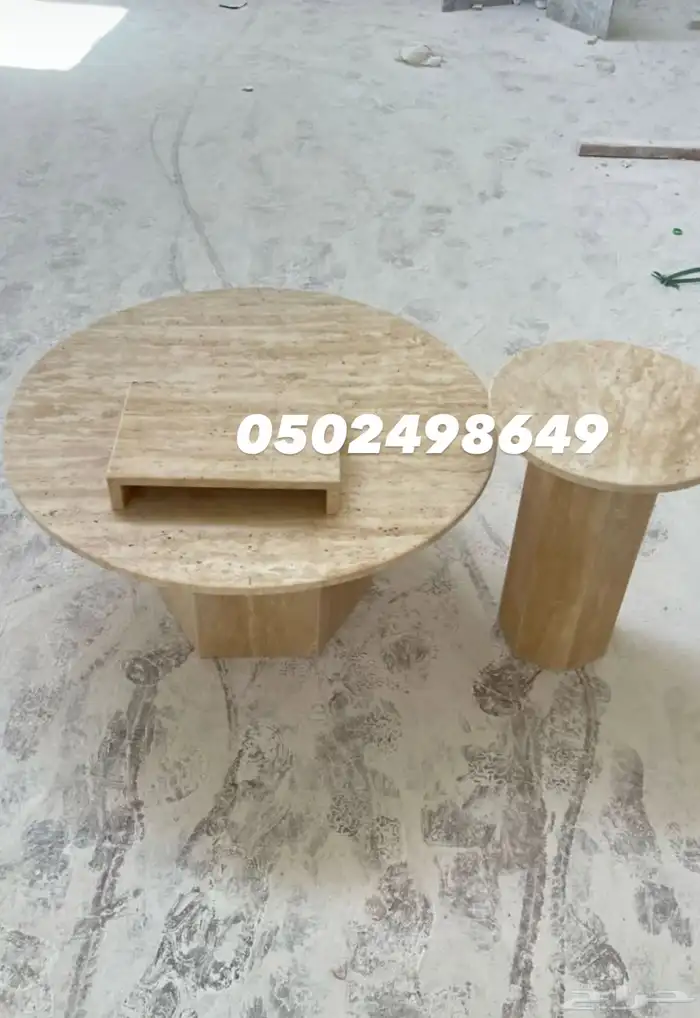 طاولات رخام ترافنتينو 4