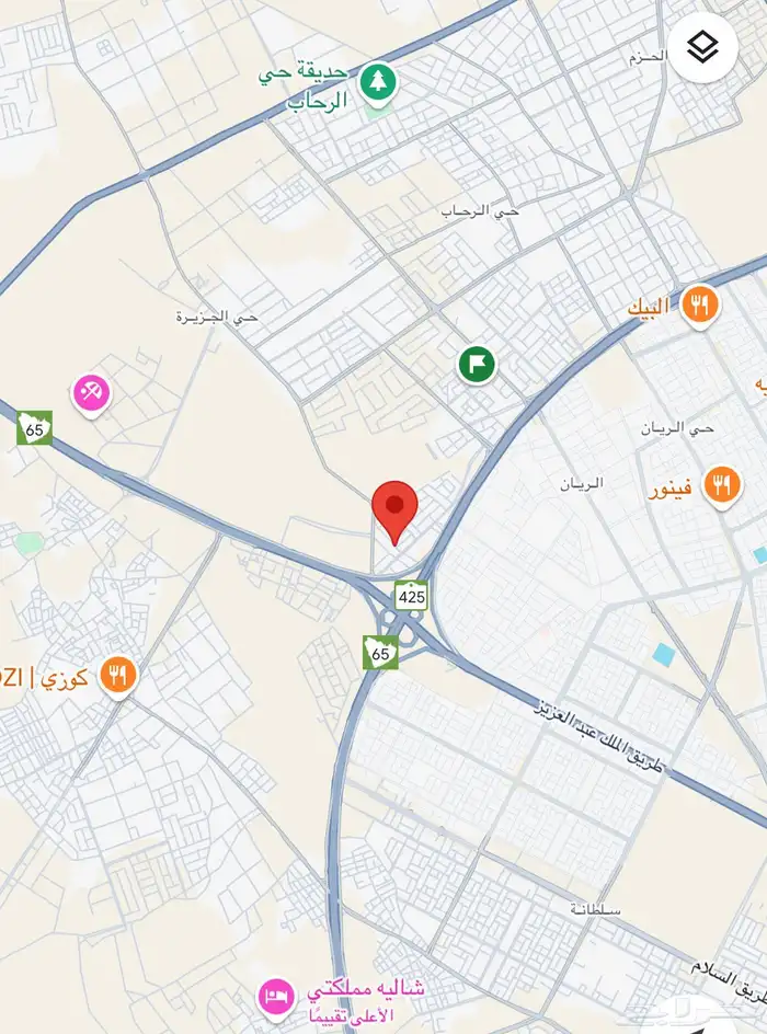 ارض شمال بريدة زاوية شارعين 0