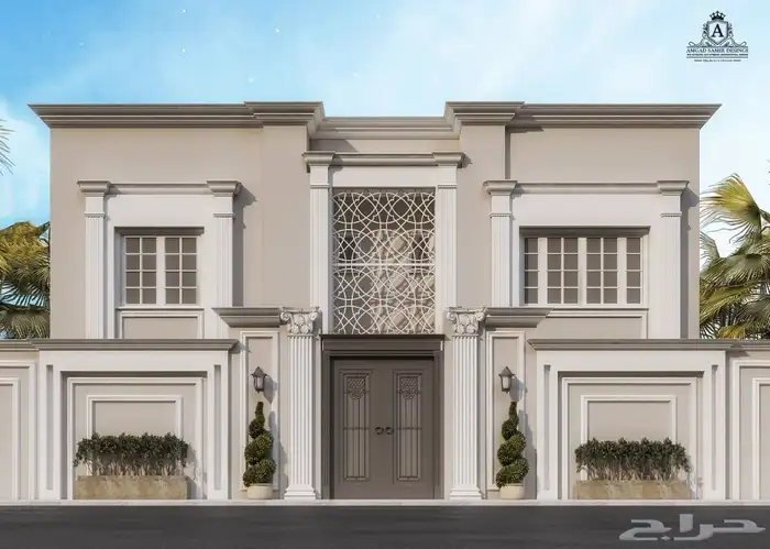 تصميم داخلي وخارجي واجهات تصميم 3D 9