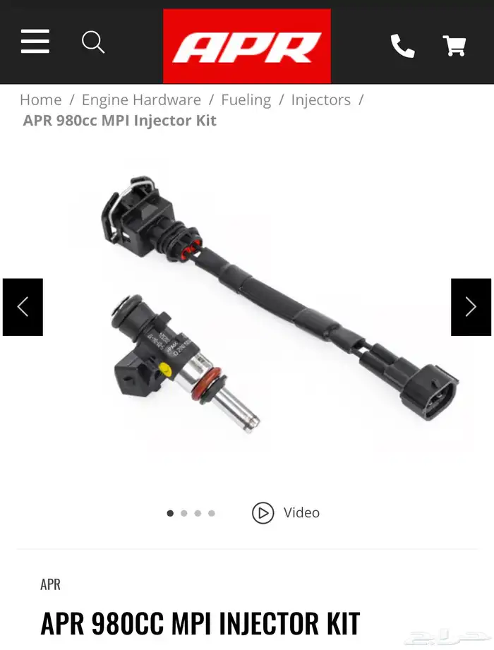980cc MPI injector kit(Audi S3 Golf R) 1