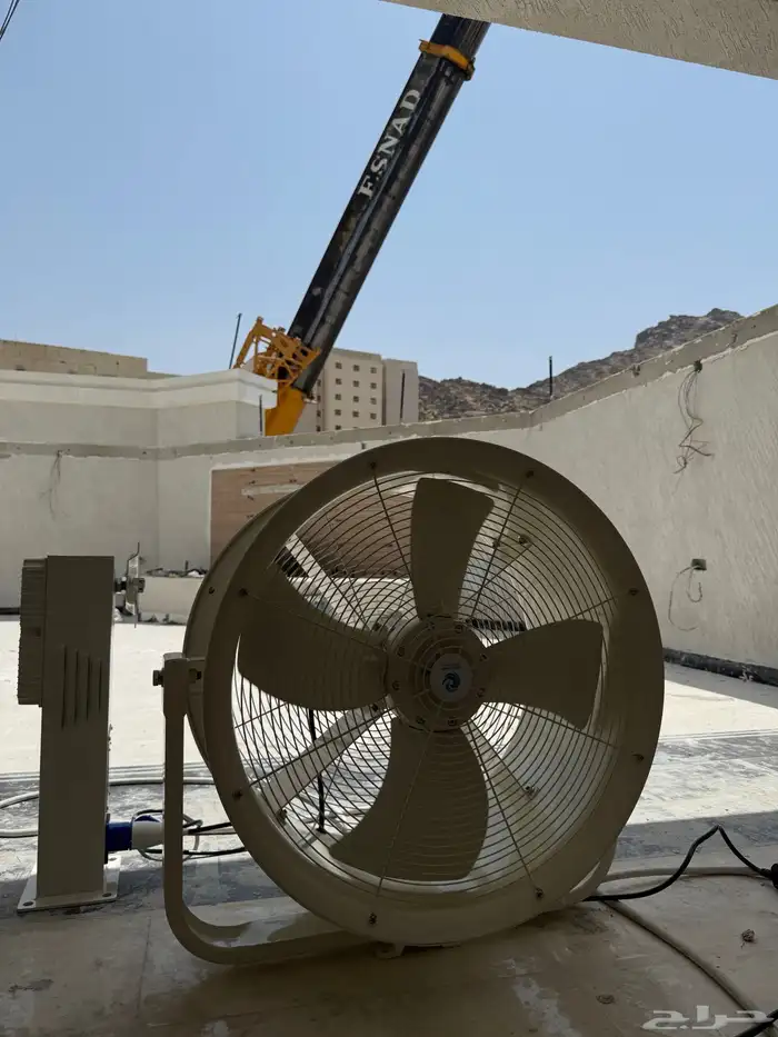 مراوح ضباب بجيمع الاحجام تركيب في المشاعر والمناطق المفتوحه 1