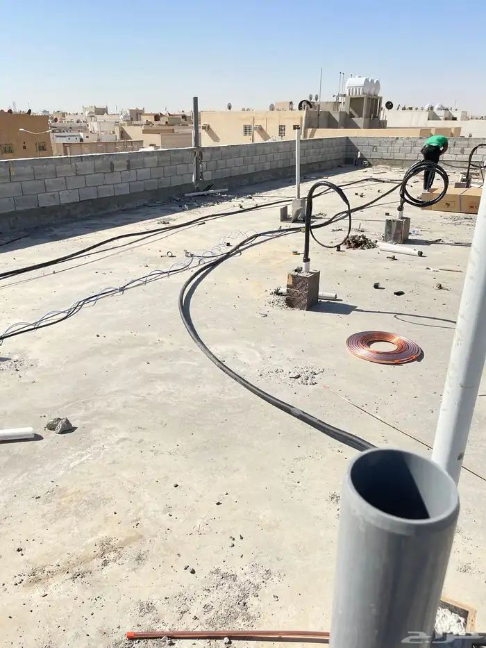 تمديد نحاس مكيفات تاسيس سبليت 6