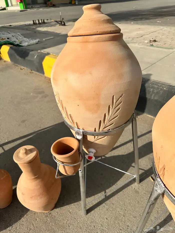 يوجد أزيار موية فخار النوعية الاصلية تربة مكة . 3