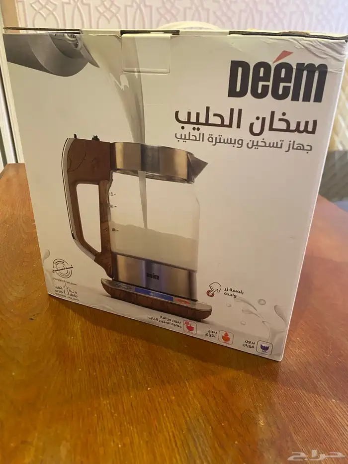 سخان وبسترة الحليب Deem 4