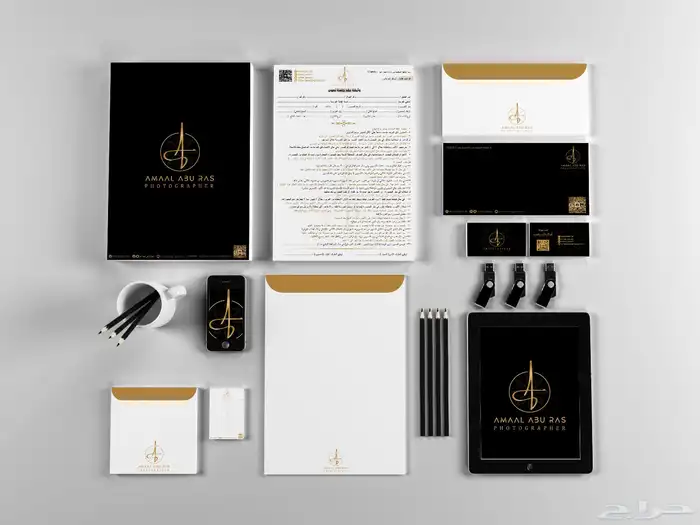 تصميم علامة تجارية إحترافية وهويات 2