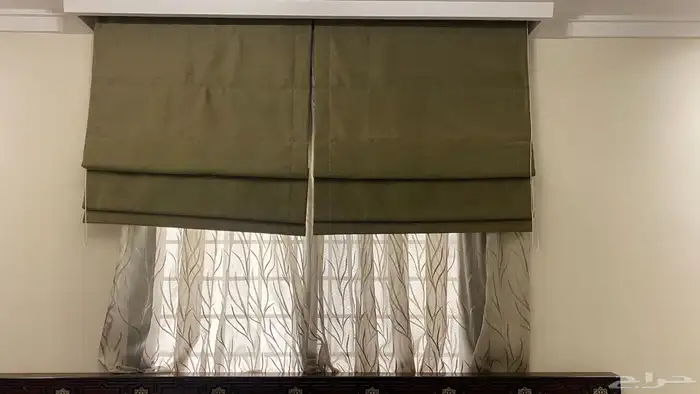 كنب مغربي خشب اوك بتطعيمات صدف ورخام مع عدة قطع وهدايا 8