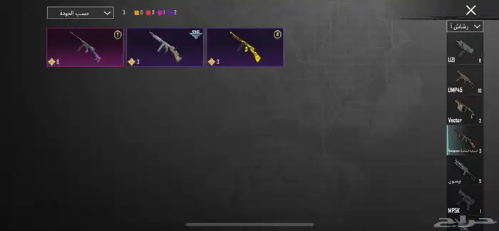 حساب ببجي 49