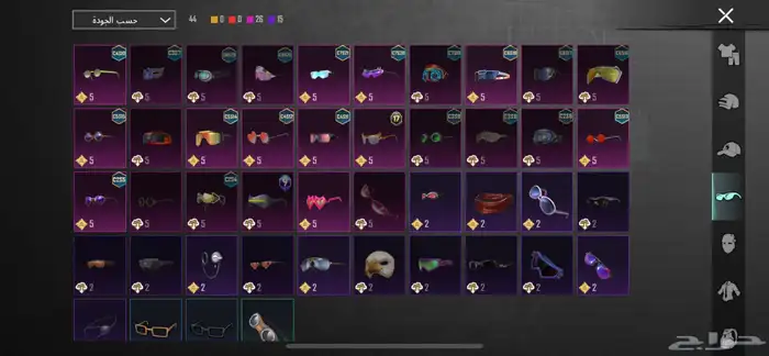 حساب ببجي 13