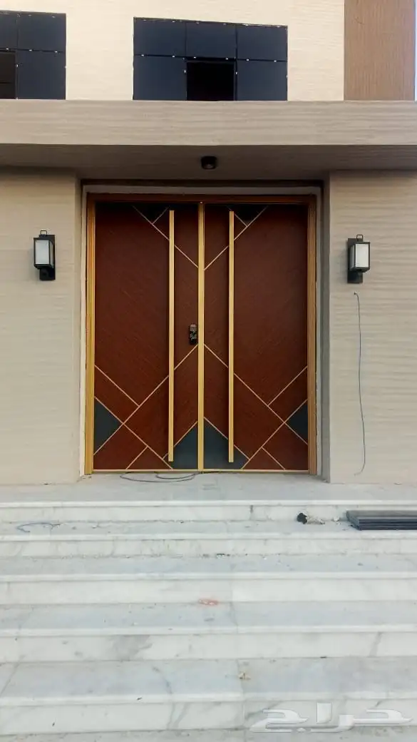 ابواب كلادينج حداده درابزين المنيوم جدة ومكه 98