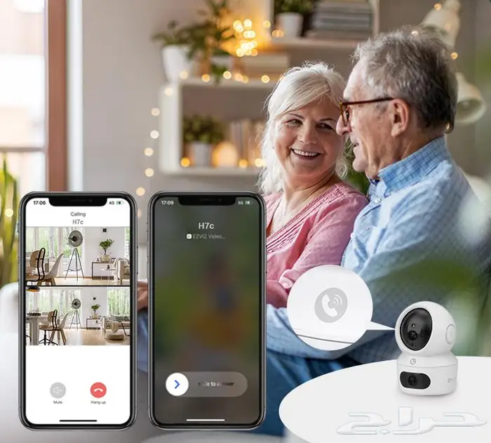 كاميرا واى فاى عدسة ثابتة وعدسة متحركة EZVIZ H7C DUAL 0