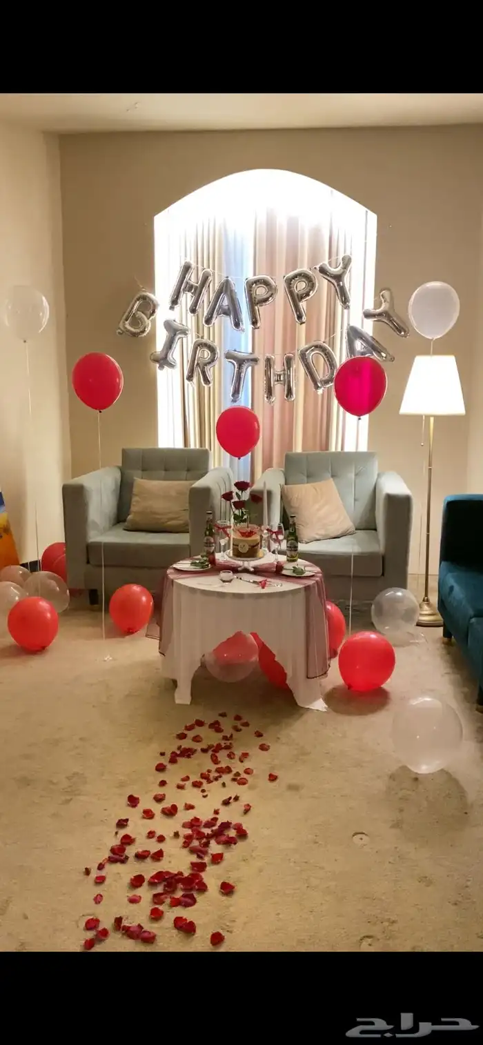 تنسيق حفلات ذكرى زواج   تزين غرف عرسان 7