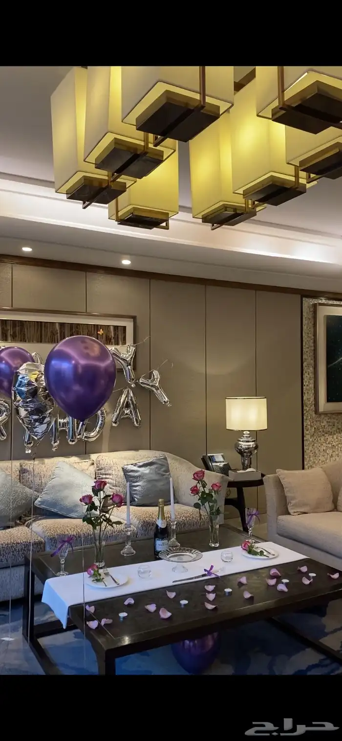 تنسيق حفلات ذكرى زواج   تزين غرف عرسان 5