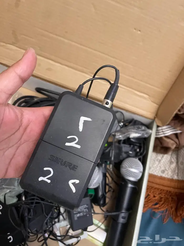 ميكروفونات بدون منصة عدد 3 0