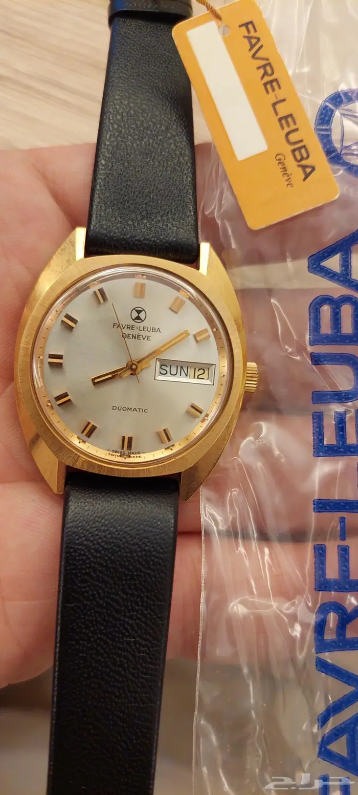 ساعة مخزنة 50 سنة نوع فافرلوبا Favre Leuba اوتوماتيك سويسري 3