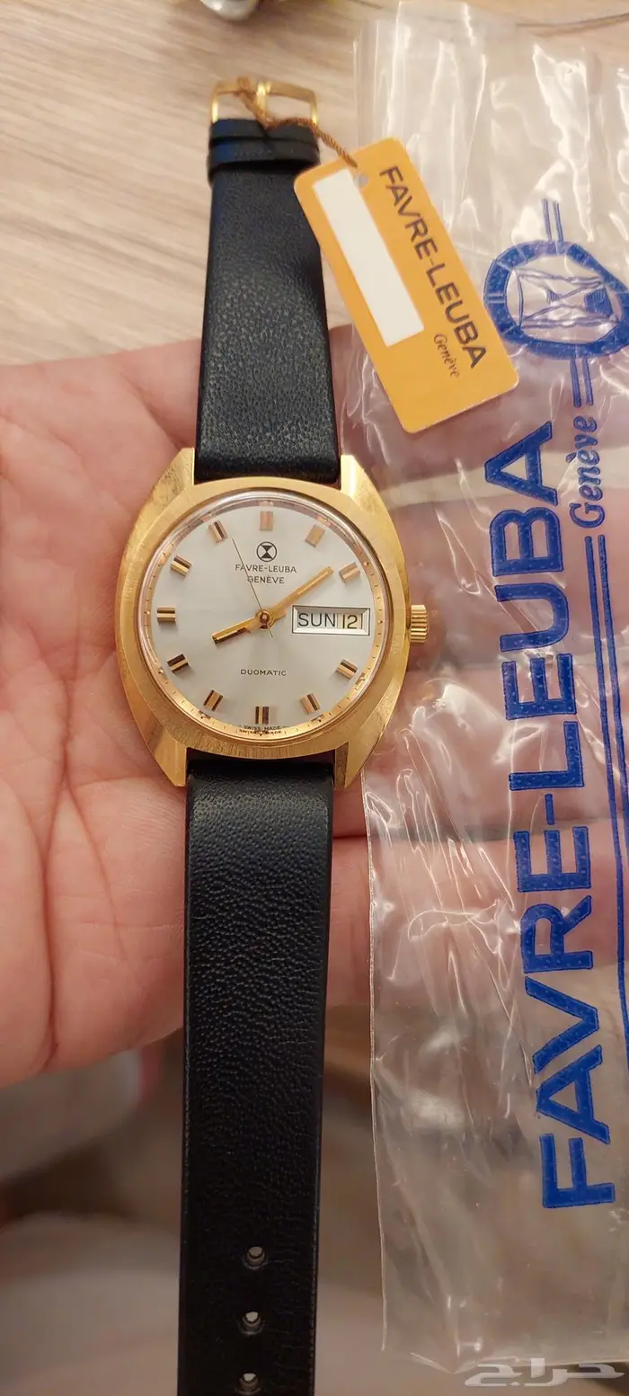 ساعة مخزنة 50 سنة نوع فافرلوبا Favre Leuba اوتوماتيك سويسري 6