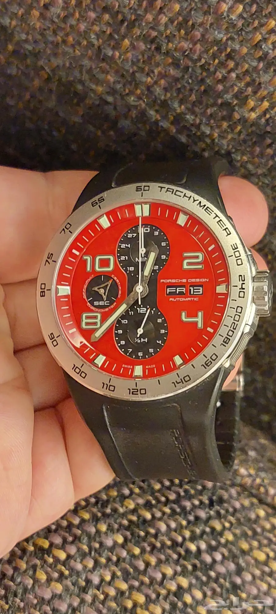 ساعة نوع بورش ديزاين IWC Porche Design أوتوماتيك كرونوغراف 0