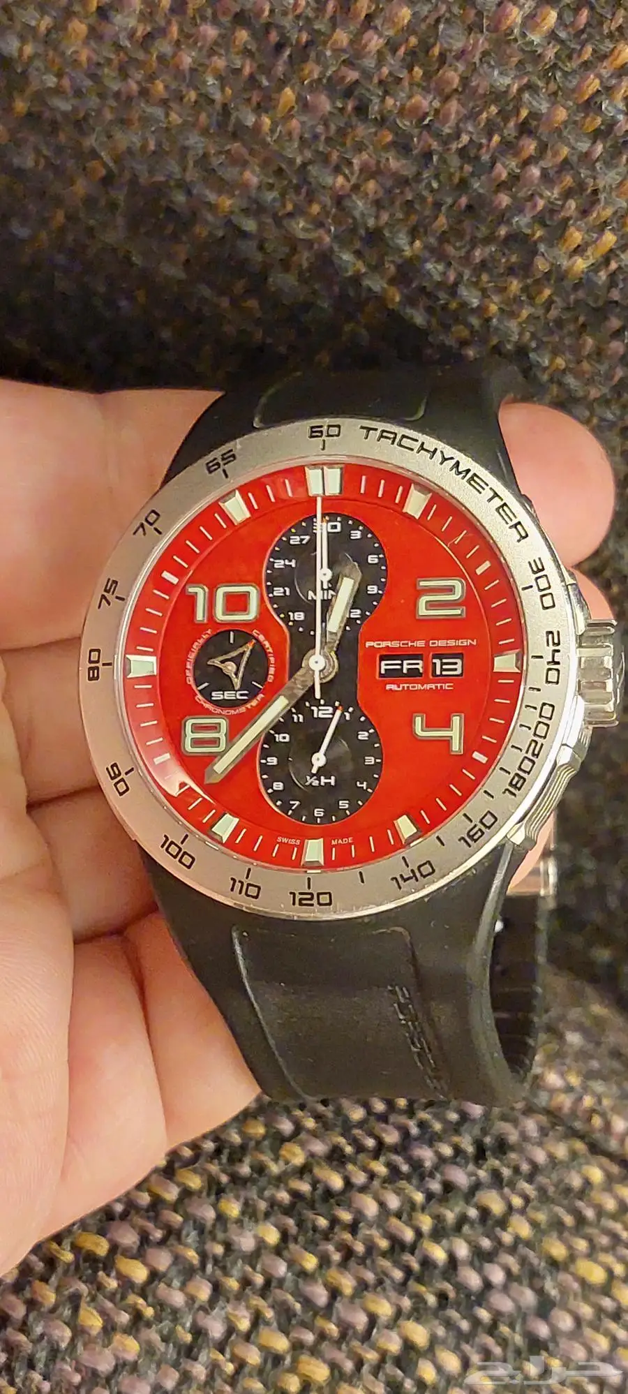 ساعة نوع بورش ديزاين IWC Porche Design أوتوماتيك كرونوغراف 1