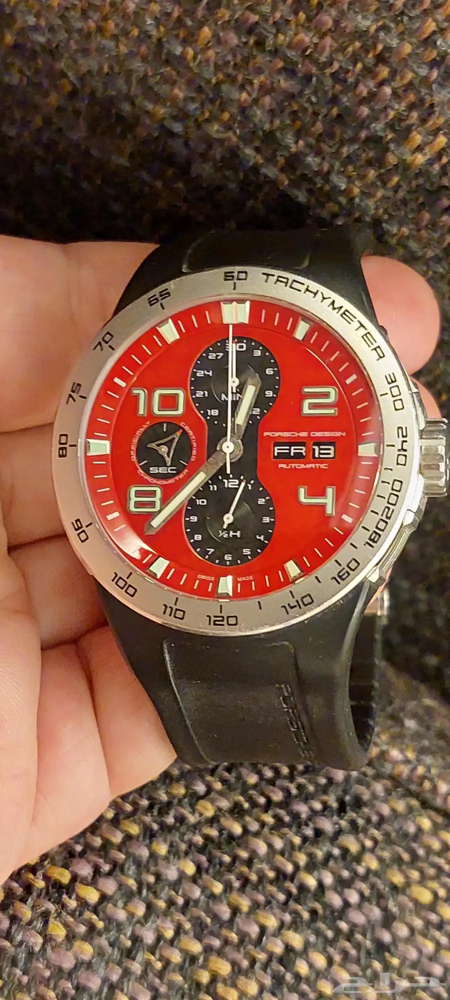 ساعة نوع بورش ديزاين IWC Porche Design أوتوماتيك كرونوغراف 3
