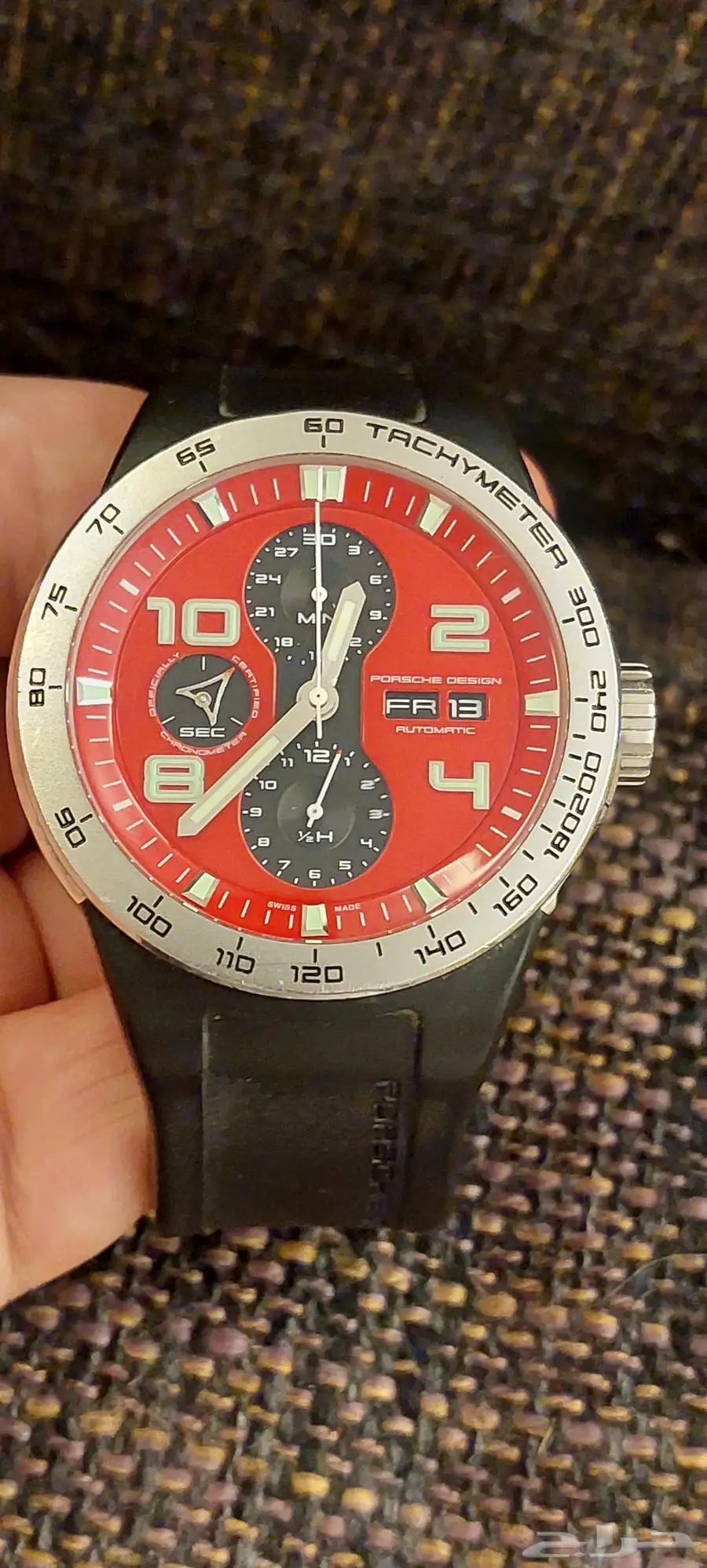 ساعة نوع بورش ديزاين IWC Porche Design أوتوماتيك كرونوغراف 5