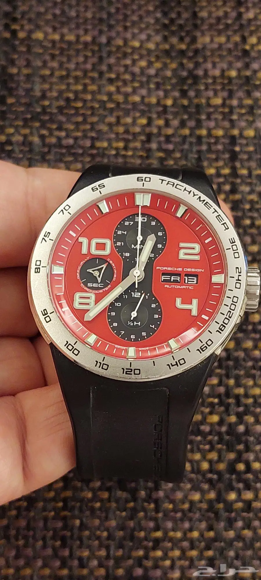 ساعة نوع بورش ديزاين IWC Porche Design أوتوماتيك كرونوغراف 4