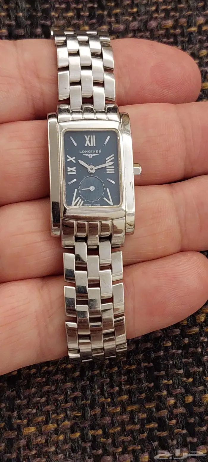 ساعة نوع لونجين Longines نسائية سويسرية أصلية 0
