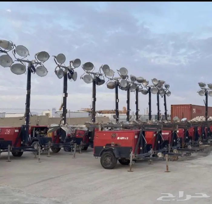 تورلايت (ابراج إضاءة) للايجار 0