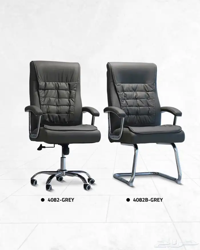 office desks and chairs مكاتب طقم مدير و مكتب مودرن ابيض 40