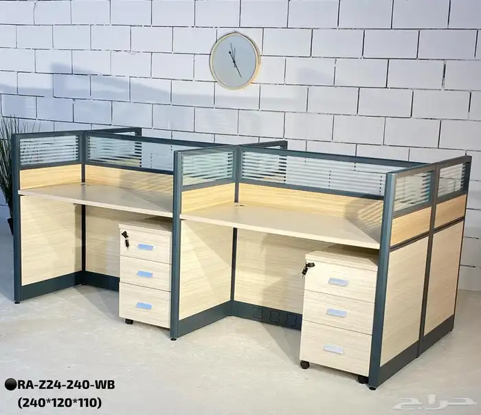office desks and chairs مكاتب طقم مدير و مكتب مودرن ابيض 64
