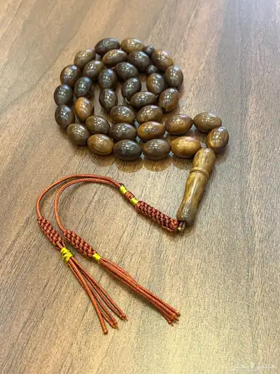 مسباح سبح كويتيه زعفران 1