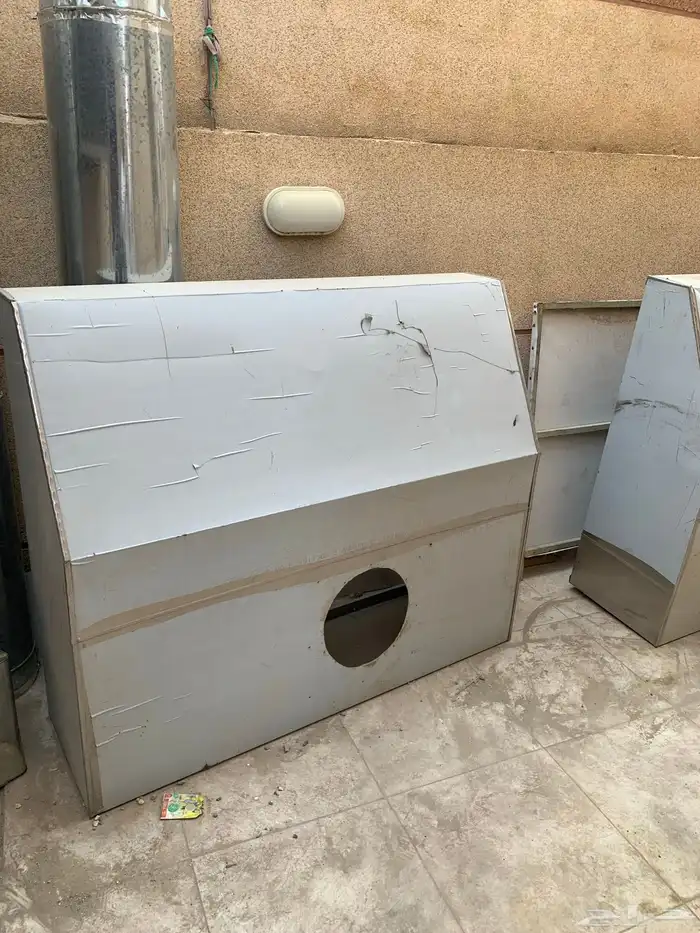 مدخنة مطعم عدد 2 مع الدكت الخارجي 1