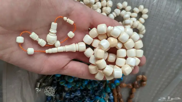 سبح من العاج الطبيعي 3