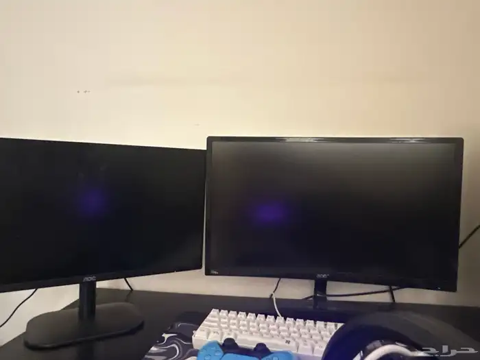 للبيع شاشتين 144hz و 75hz 0