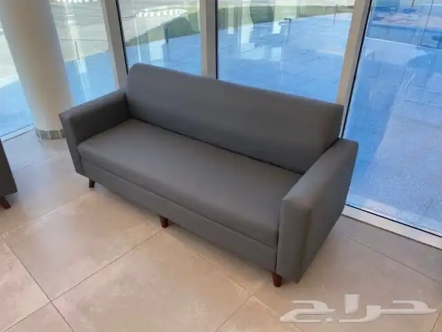 كنب مكتبي جديدة طقم كنبات وطني جلد فخم متوفر كل آلوان 18