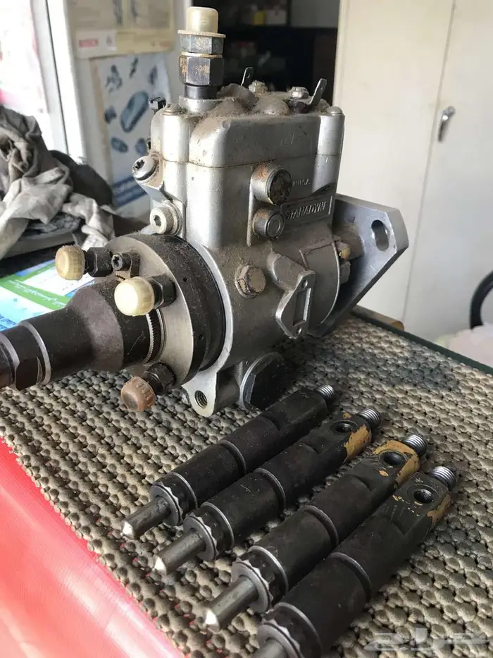 طرمبه ديزل و4 يخاخات -كونترول هيدروليك -باك لودر جون دير 310 5