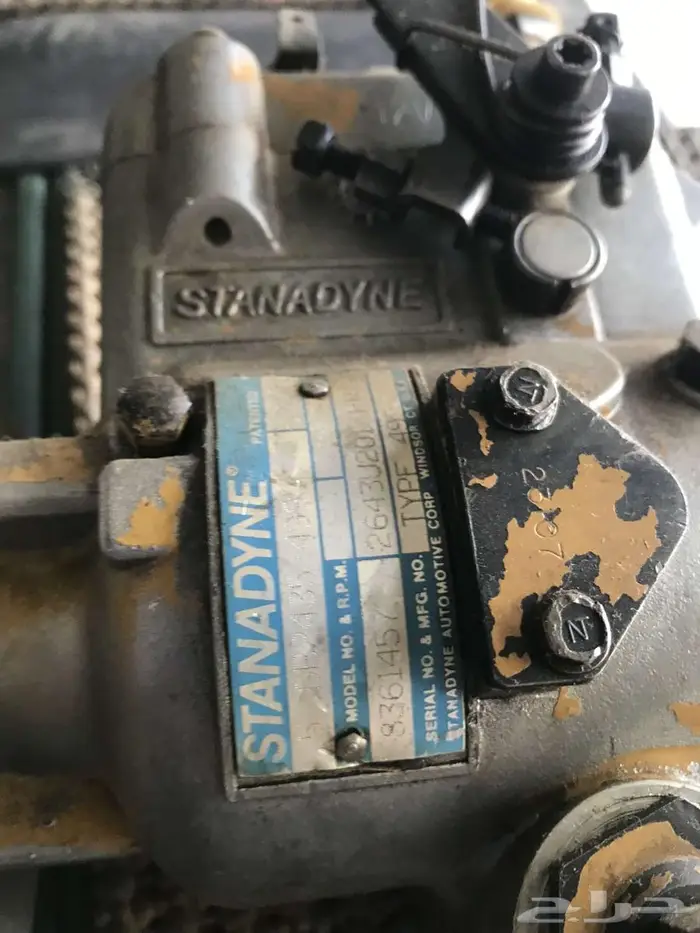 طرمبه ديزل و4 يخاخات -كونترول هيدروليك -باك لودر جون دير 310 4